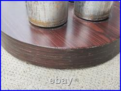 Porte parapluie design style art déco tube lampe Photophore Lamp Rack cane