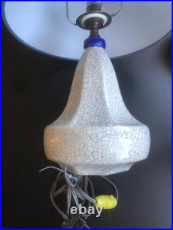RARE LAMPE LONGWY ART-DÉCO Circa 1930