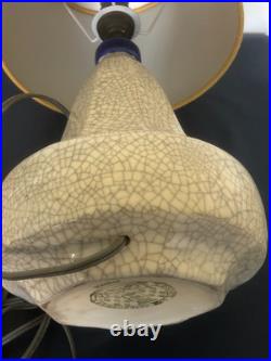 RARE LAMPE LONGWY ART-DÉCO Circa 1930