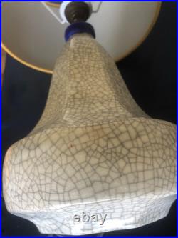 RARE LAMPE LONGWY ART-DÉCO Circa 1930