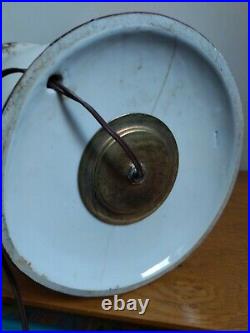 RARE Lampe Vasque Art Déco manufacture de Couleuvre