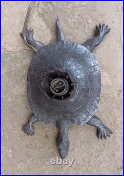 RARE Lampe en Fer Forgé ART DÉCO Tortue Articulé dans Le Goût d'Edgar Brandt