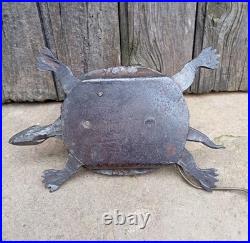 RARE Lampe en Fer Forgé ART DÉCO Tortue Articulé dans Le Goût d'Edgar Brandt