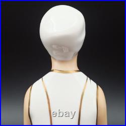 ROBJ LAMPE / VEILLEUSE ART DÉCO EN PORCELAINE Personnage Oriental