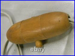 ROBJ RARE LAMPE BOULE CERAMIQUE LUMINAIRE VINTAGE ART DECO signée