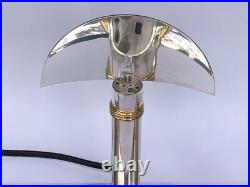 Rare LAMPE vintage signée CHRISTOFLE métal argenté NE FONCTIONNE PAS à restaurer