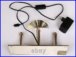 Rare LAMPE vintage signée CHRISTOFLE métal argenté NE FONCTIONNE PAS à restaurer