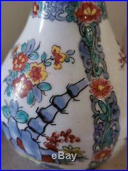 Rare Lampe Berger Bocquillon Porcelaine Chantilly Art Déco