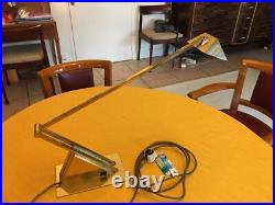 Rare Lampe De Bureau Art Deco Moderniste Annees 40/50