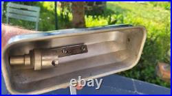 Rare Original Lampe Art Deco Fonctionne Chromer 40cm De Hauteur