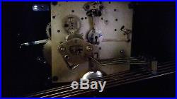 Rare Pendule Horloge Bar Art Deco Signee Ideal France Lampe French Clock Lamp