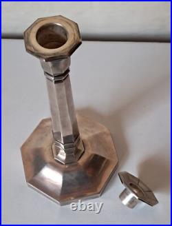 Rare chandelier Christofle 1925 lampe Art Déco XXe France Sue & Mare Lanel