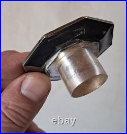 Rare chandelier Christofle 1925 lampe Art Déco XXe France Sue & Mare Lanel