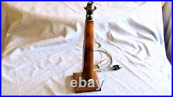 Rare lampe ancienne art déco Maison JANSEN voir Lampe Obélisque en Bakélite