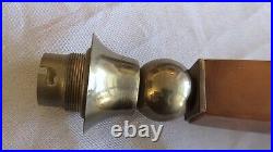 Rare lampe ancienne art déco Maison JANSEN voir Lampe Obélisque en Bakélite