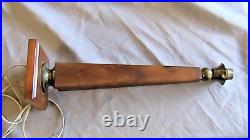 Rare lampe ancienne art déco Maison JANSEN voir Lampe Obélisque en Bakélite