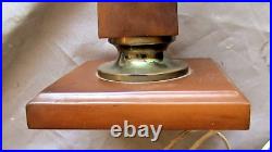 Rare lampe ancienne art déco Maison JANSEN voir Lampe Obélisque en Bakélite