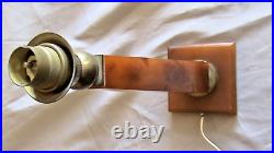 Rare lampe ancienne art déco Maison JANSEN voir Lampe Obélisque en Bakélite