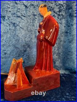 Robj Mephistopheles Faience Lampe Brule Parfum Boulogne/seine