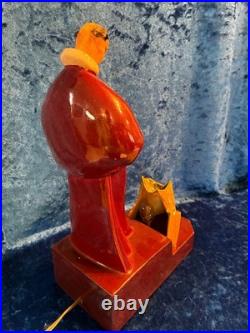 Robj Mephistopheles Faience Lampe Brule Parfum Boulogne/seine