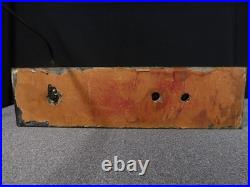 Sculpture statue lampe ancienne art déco régule skieur ski sport d'hivers globe