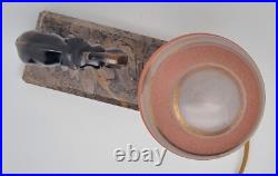 Signée GALLOT Ed? Très belle lampe art déco Eléphant en régule sur socle en ma