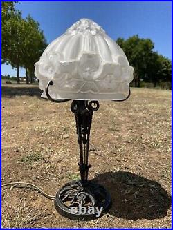 Sublime Lampe Champignon Art Deco 1930