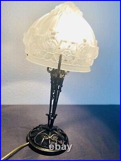 Sublime Lampe Champignon Art Deco 1930