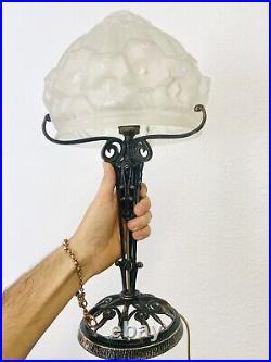 Sublime Lampe Champignon Art Deco 1930