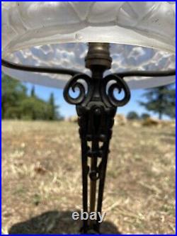 Sublime Lampe Champignon Art Deco 1930