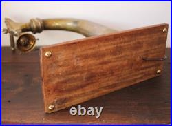 Superbe Tireuse à Bière ART DÉCO montée en lampe Verre HOLOPHANE hyper déco