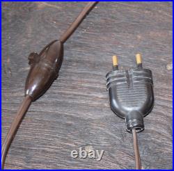 Superbe Tireuse à Bière ART DÉCO montée en lampe Verre HOLOPHANE hyper déco