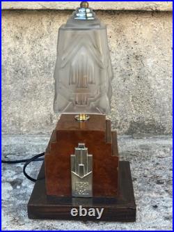 Très belle Lampe skyscraper ART DECO de bureau