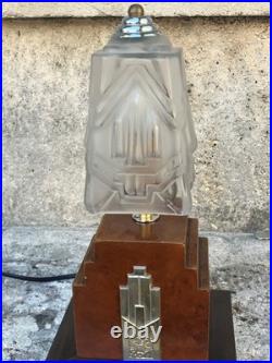 Très belle Lampe skyscraper ART DECO de bureau