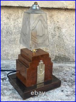 Très belle Lampe skyscraper ART DECO de bureau