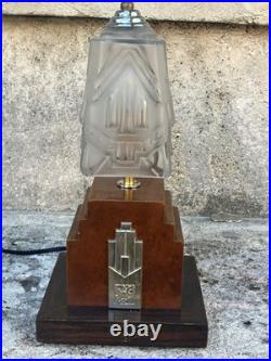 Très belle Lampe skyscraper ART DECO de bureau