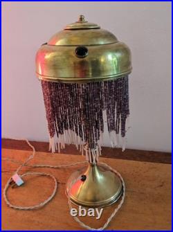 Très rare lampe art déco électrique 1900 art nouveau. Une des toutes premières l