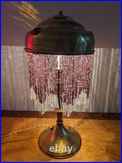 Très rare lampe art déco électrique 1900 art nouveau. Une des toutes premières l