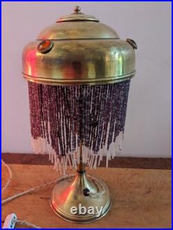 Très rare lampe art déco électrique 1900 art nouveau. Une des toutes premières l