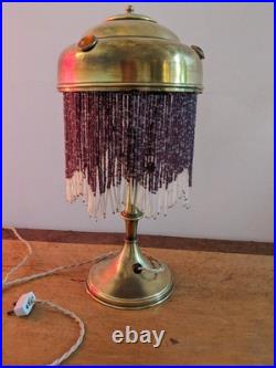 Très rare lampe art déco électrique 1900 art nouveau. Une des toutes premières l