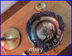 Très rare lampe art déco électrique 1900 art nouveau. Une des toutes premières l