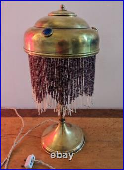 Très rare lampe art déco électrique 1900 art nouveau. Une des toutes premières l