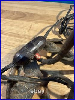 Trois Lampe Art Deco Vintage