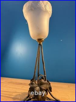 Trois Lampe Art Deco Vintage