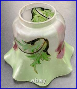 Tulipe Legras en Verre Émaillée d'epoque ART NOUVEAU- N°2A