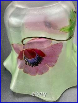 Tulipe Legras en Verre Émaillée d'epoque ART NOUVEAU- N°2A