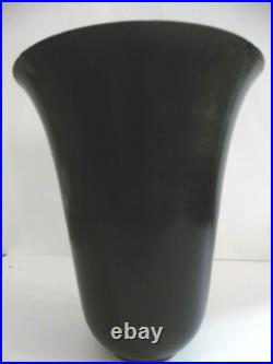 VASQUE LAMPE Art Déco métal Perruche Oiseau paradis Vintage