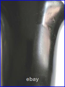 VASQUE LAMPE Art Déco métal Perruche Oiseau paradis Vintage