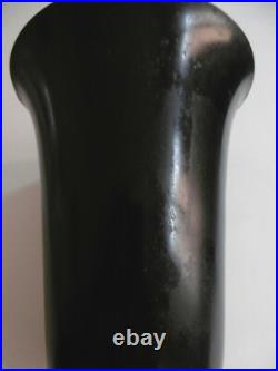 VASQUE LAMPE Art Déco métal Perruche Oiseau paradis Vintage