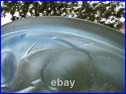 VASQUE Lustre Lampe ART DECO signee Degué